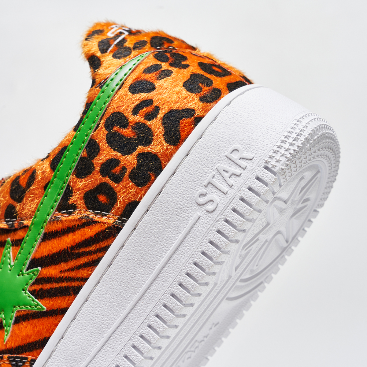 STARWALK SOLDIER 豹纹绿星流星鞋