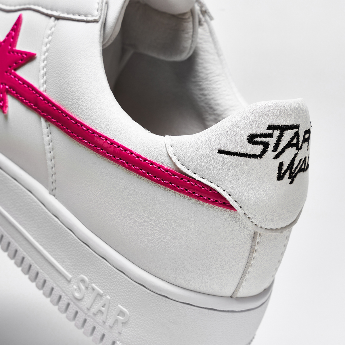 STARWALK SOLDIER WHITE/ROSE白粉流星低帮板鞋