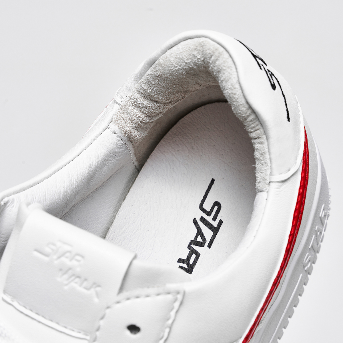 STARWALK SOLDIER WHITE/RED 白红低帮流星鞋板鞋