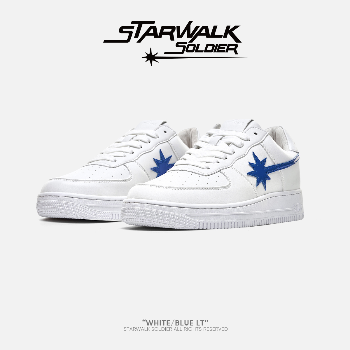 STARWALK SOLDIER BLUE/WHITE 白蓝流星鞋