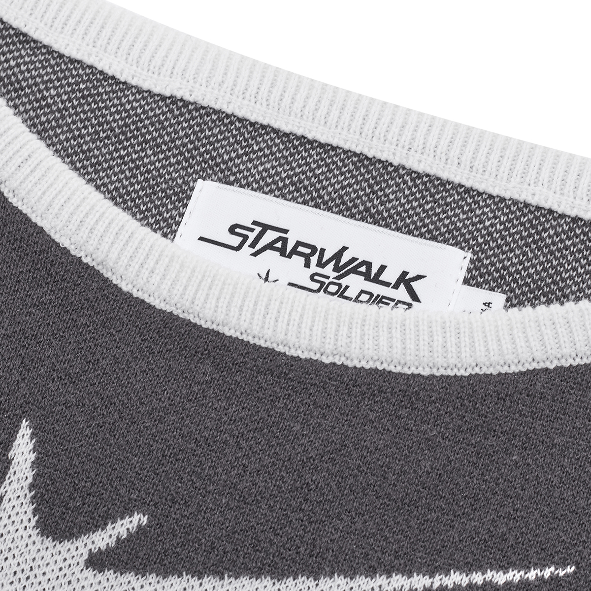 STARWALK SOLDIER 撞色针织吊带背心 灰