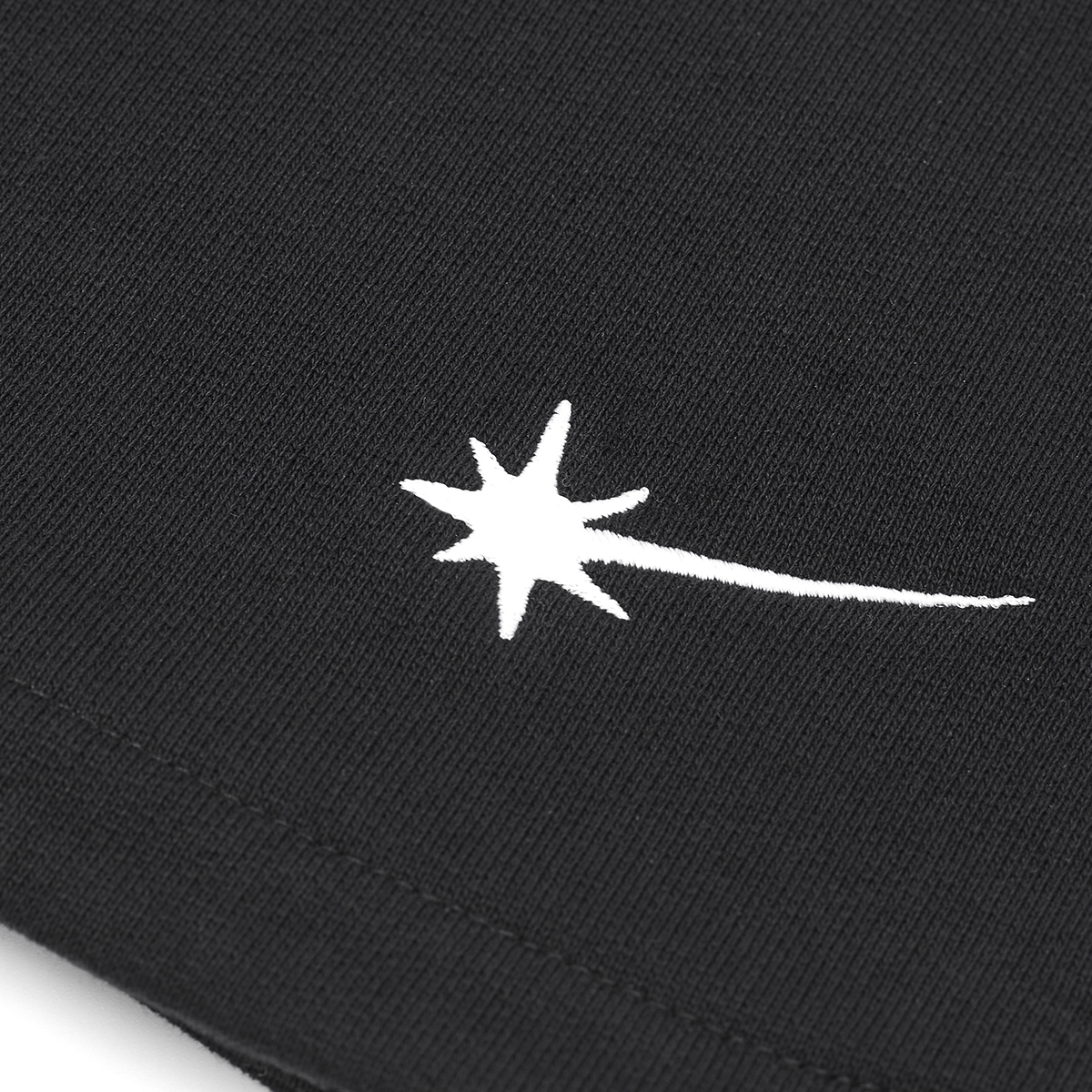 STARWALK SOLDIER 小logo刺绣卫裤短裤 黑