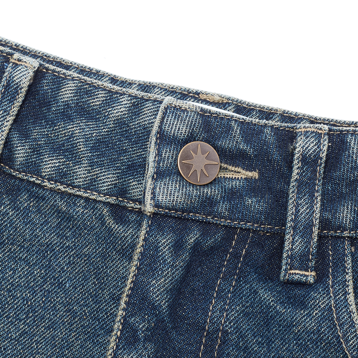 STARWALK SOLDIER 口袋星星印花牛仔裙裤