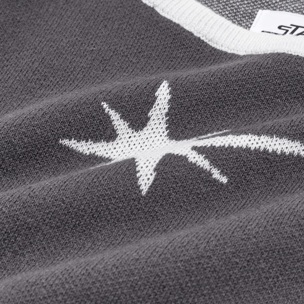 STARWALK SOLDIER 撞色针织吊带背心 灰