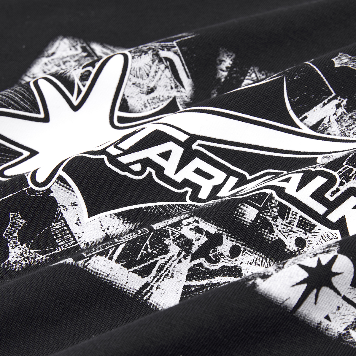 STARWALK SOLDIER 漫画印花短袖 黑