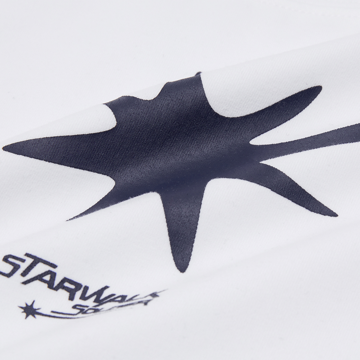 STARWALK SOLDIER 流星印花短款短袖 白