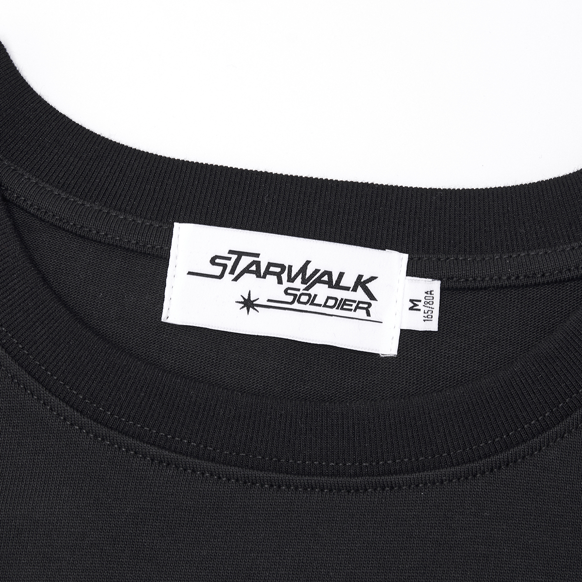 STARWALK SOLDIER 漫画印花短袖 黑