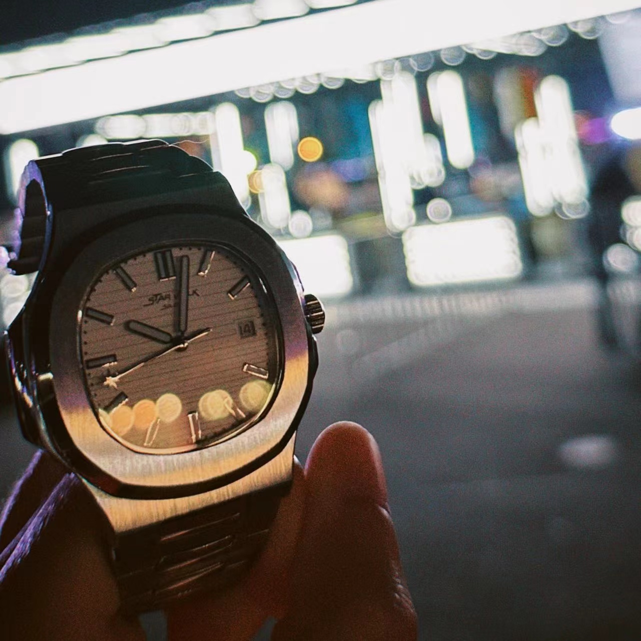 STARWALK SOLDIER 机械表 白盘