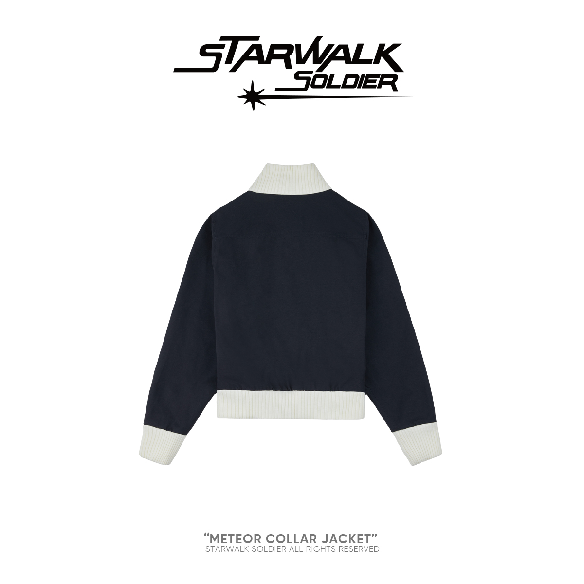 STARWALK SOLDIER 高领短款夹克