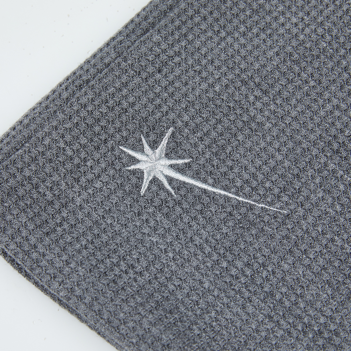 STARWALK SOLDIER 星星绣花华夫格冷帽 灰