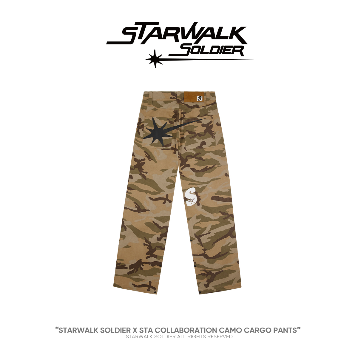 STARWALK SOLDIER STA 迷彩工装裤