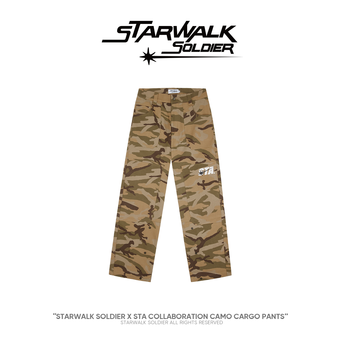 STARWALK SOLDIER STA 迷彩工装裤