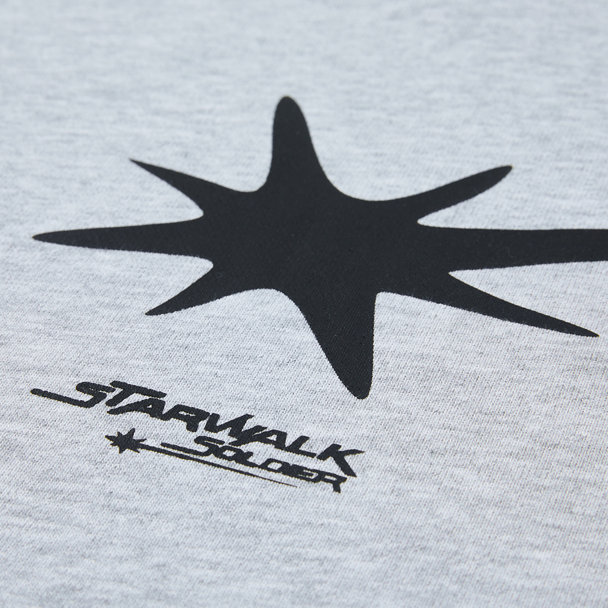STARWALK SOLDIER 印花logol连帽卫衣 灰