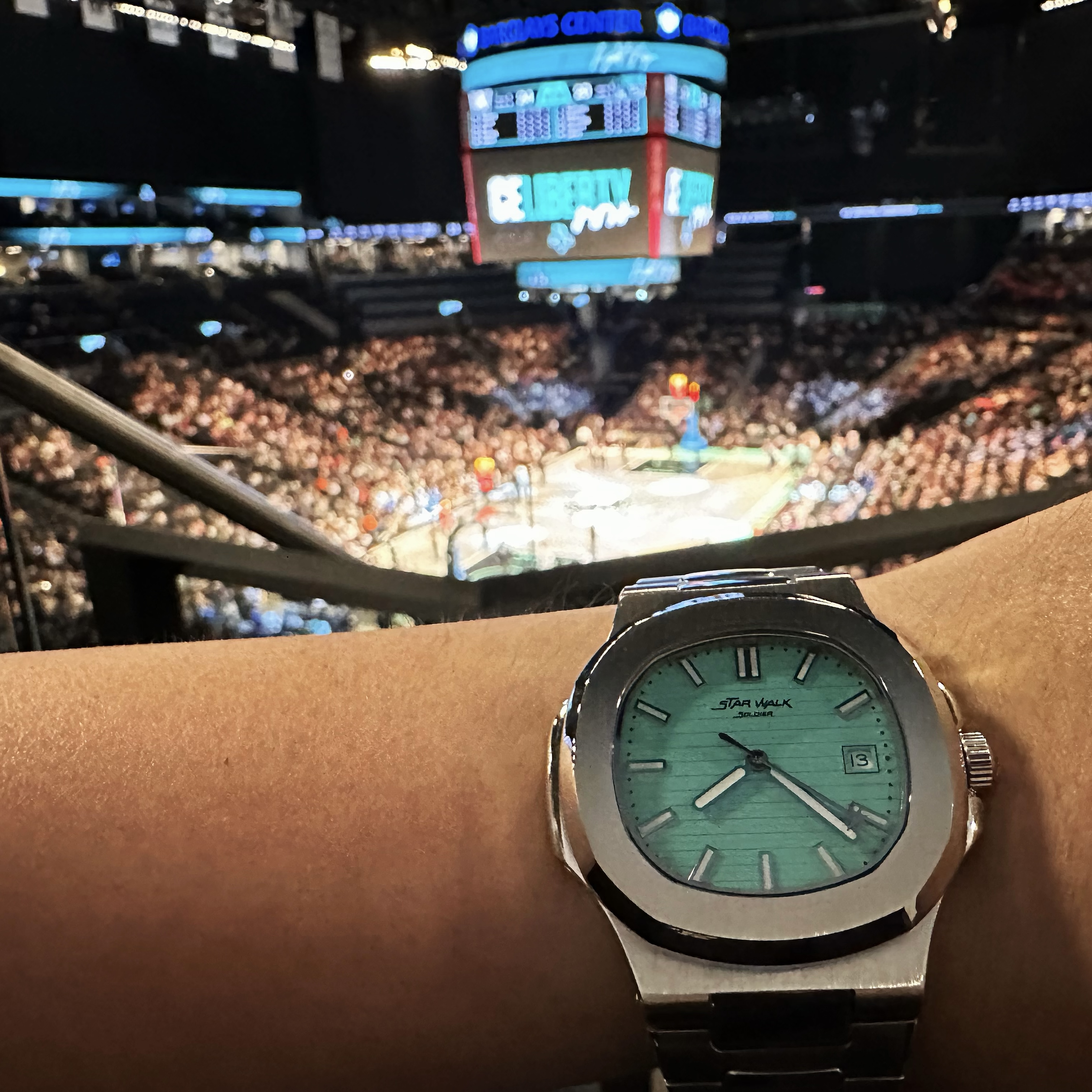 STARWALK SOLDIER 机械表 湖水蓝盘