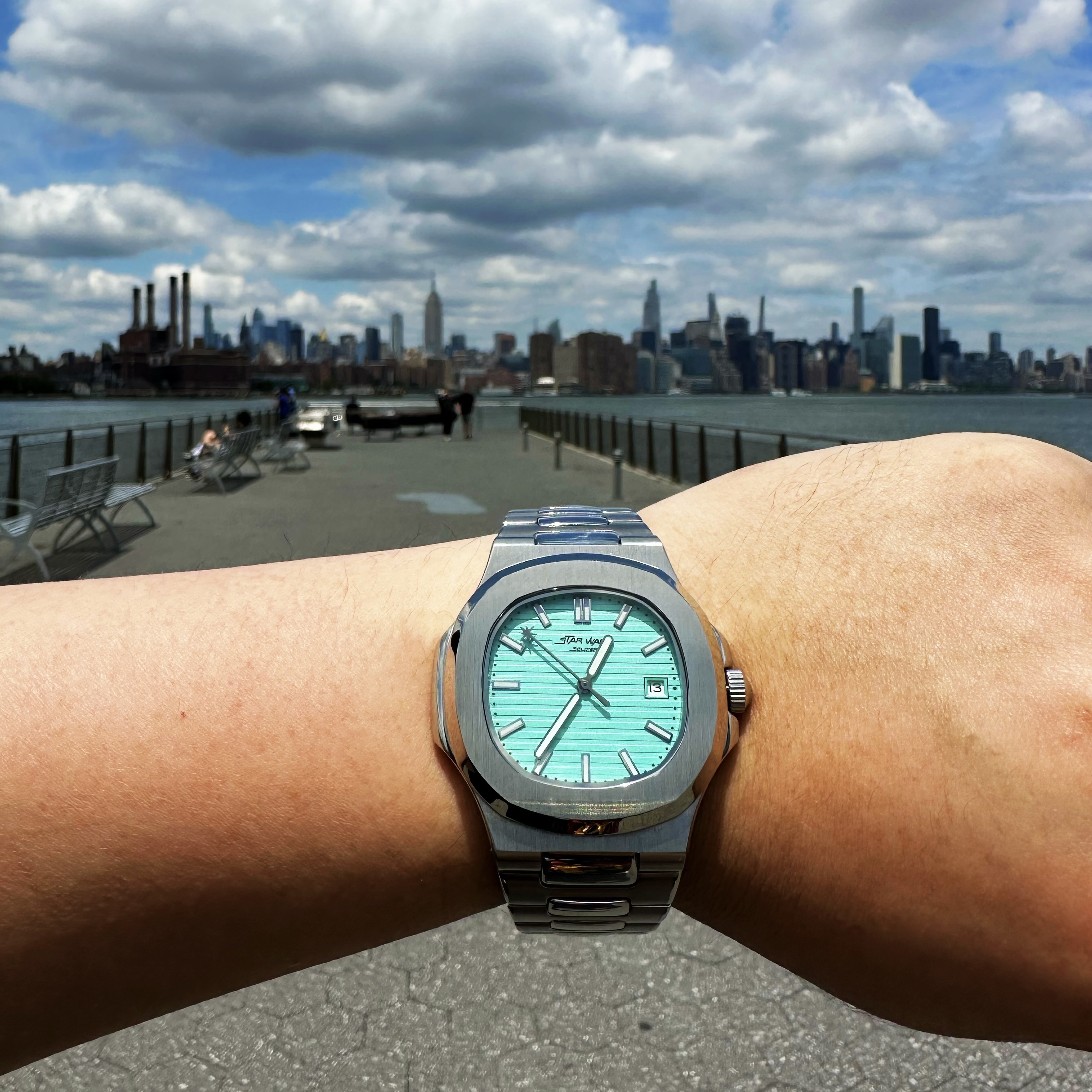 STARWALK SOLDIER 机械表 湖水蓝盘